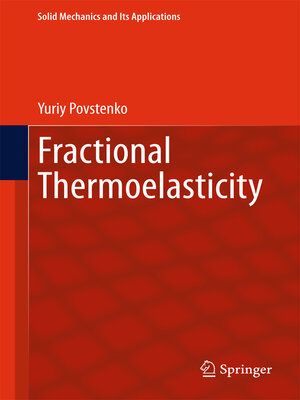 cover image of Fractional Thermoelasticity